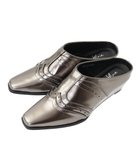 【グリーンパークス/Green Parks】の・richblue ウエスタンウェッジミュール Silver|ID: prp329100004527728 ipo3291000000032017714