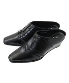【グリーンパークス/Green Parks】の・richblue ウエスタンウェッジミュール Black|ID: prp329100004527728 ipo3291000000032017715