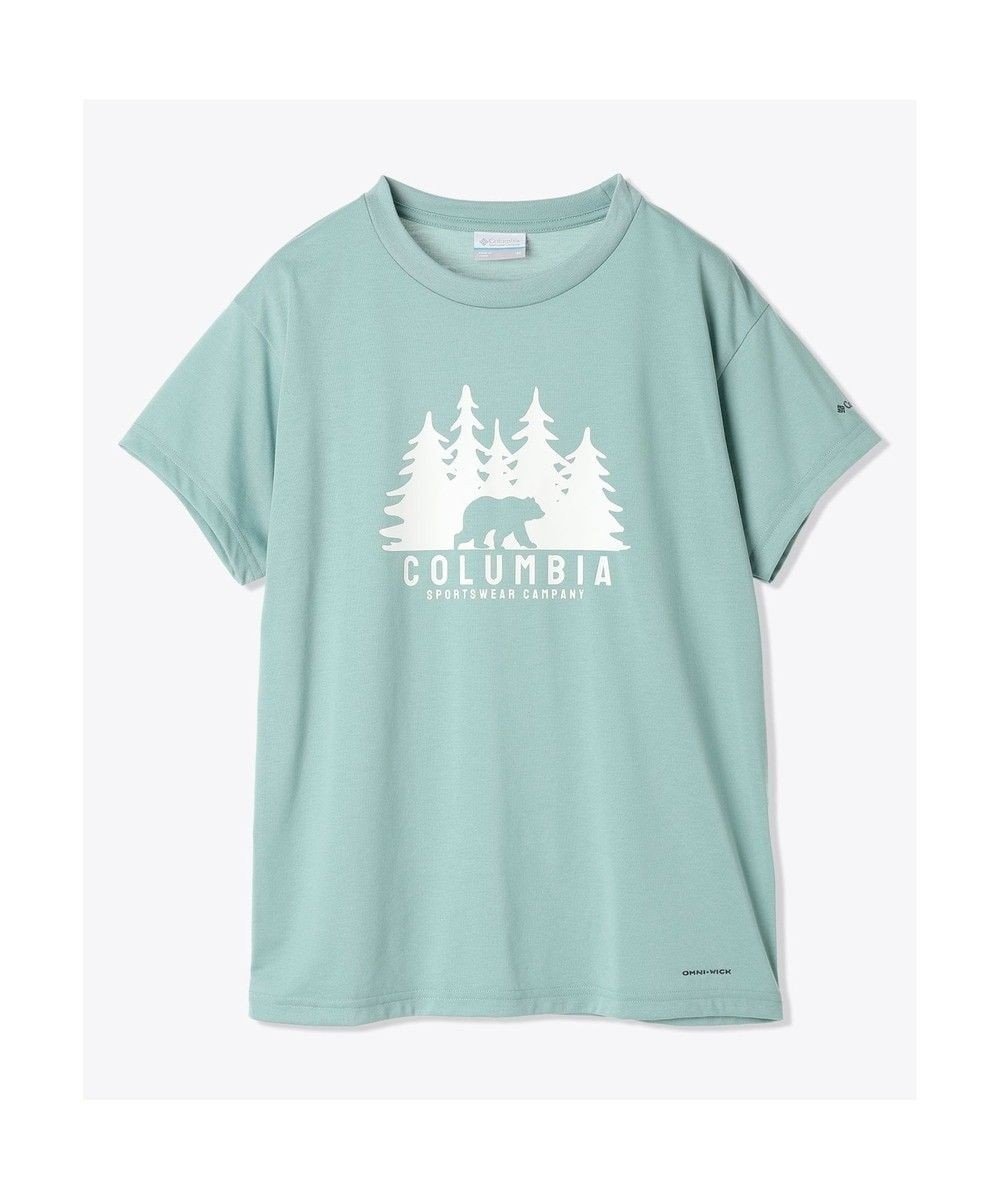 【コロンビア/Columbia】のColumbia/ ウィメンズチェンブリンコーブショートスリーブTシャツ /コロンビア インテリア・キッズ・メンズ・レディースファッション・服の通販 founy(ファニー) 　ファッション　Fashion　レディースファッション　WOMEN　トップス・カットソー　Tops/Tshirt　シャツ/ブラウス　Shirts/Blouses　ロング / Tシャツ　T-Shirts　カットソー　Cut and Sewn　おすすめ　Recommend　アウトドア　Outdoor　カットソー　Cut And Sew　グラフィック　Graphic　スポーツ　Sports　フォルム　Form　フロント　Front　ベーシック　Basic　モチーフ　Motif　ワーク　Work　再入荷　Restock/Back In Stock/Re Arrival　夏　Summer　S/S・春夏　Ss・Spring/Summer　A/W・秋冬　Aw・Autumn/Winter・Fw・Fall-Winter　Aqua Tone|ID: prp329100004527730 ipo3291000000032017725