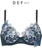 【ウィング/Wing】のブラジャー Wing Lesiage ふっくら、まる胸メイク 背中にやさしくフィット 【2860シリーズ】 パッド有 ブラ PB2860 ウイング/ワコール グレイッシュブルー|ID: prp329100004527754 ipo3291000000032017825