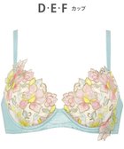 【ウィング/Wing】のブラジャー Wing Lesiage ふっくら、まる胸メイク 背中にやさしくフィット 【2860シリーズ】 パッド有 ブラ PB2860 ウイング/ワコール ターコイズ|ID: prp329100004527754 ipo3291000000032017835