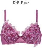 【ウィング/Wing】のブラジャー Wing Lesiage ふっくら、まる胸メイク 背中にやさしくフィット 【2860シリーズ】 パッド有 ブラ PB2860 ウイング/ワコール ワイン|ID: prp329100004527754 ipo3291000000032017837