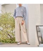 【エニィファム/any FAM】の【洗濯機可/ウエストゴム/ストレッチ/セットアップ可】イージィケアストレッチワイドパンツ ベージュ|ID: prp329100004527762 ipo3291000000032017873