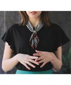 【ティアクラッセ/Tiaclasse】の【洗える】フリル袖ポンチプルオーバー ブラック|ID: prp329100004527787 ipo3291000000032017978