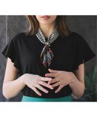 【ティアクラッセ/Tiaclasse】の【洗える】フリル袖ポンチプルオーバー ブラック|ID: prp329100004527787 ipo3291000000032561355