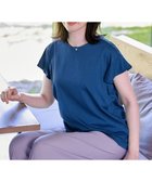 【ティアクラッセ/Tiaclasse】の【洗える】フリル袖ポンチプルオーバー ブルー|ID: prp329100004527787 ipo3291000000034629121