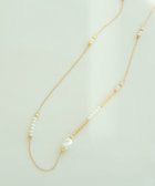 【イェッカ ヴェッカ/YECCA VECCA】のパールMIXロングネックレス Gold|ID: prp329100004527815 ipo3291000000032018072