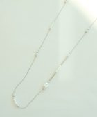 【イェッカ ヴェッカ/YECCA VECCA】のパールMIXロングネックレス Silver|ID: prp329100004527815 ipo3291000000032018073