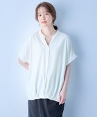 【エニィファム/any FAM】の【洗濯機可】ストレッチピケカシュクールカットソー ホワイト|ID: prp329100004527836 ipo3291000000032018152