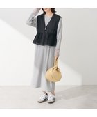 【グリーンパークス/Green Parks】のSET2点シアーナイロンベスト+リブワンピース Gray|ID: prp329100004527839 ipo3291000000032018165