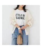 【アメリカンホリック/AMERICAN HOLIC】のメッシュVネックニットカーディガン Off White|ID: prp329100004527845 ipo3291000000032018193