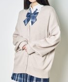 【ウィゴー/WEGO】の【SCHOOLITEM】ニットカーディガン ベージュ|ID: prp329100004527853 ipo3291000000032018231