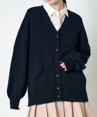 【ウィゴー/WEGO】の【SCHOOLITEM】ニットカーディガン ブラック|ID: prp329100004527853 ipo3291000000032018232