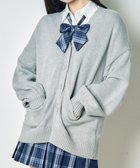 【ウィゴー/WEGO】の【SCHOOLITEM】ニットカーディガン 杢グレー|ID: prp329100004527853 ipo3291000000032018233