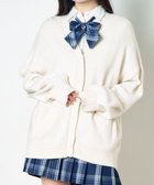【ウィゴー/WEGO】の【SCHOOLITEM】ニットカーディガン オフホワイト|ID: prp329100004527853 ipo3291000000032018235