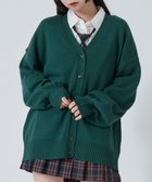 【ウィゴー/WEGO】の【SCHOOLITEM】ニットカーディガン グリーンその他|ID: prp329100004527853 ipo3291000000032018254