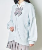 【ウィゴー/WEGO】の【SCHOOL ITEM】ニットカーディガン サックス|ID: prp329100004527853 ipo3291000000033832406