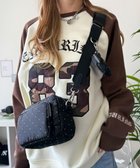 【ウィゴー/WEGO】のサークルポーチ付きスクエアショルダー 柄1|ID: prp329100004527868 ipo3291000000032018305