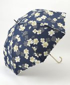 【エニィ スィス/any SiS】の【WEB限定・晴雨兼用】アザレアモチーフ 長傘 ネイビー|ID: prp329100004527887 ipo3291000000032018380