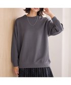 【エニィファム/any FAM】の【洗濯機可】ダブルフェイスジャージープルオーバー チャコール|ID: prp329100004527896 ipo3291000000032018411