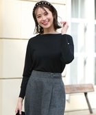 【エニィ スィス/any SiS】の【洗える】カシミヤブレンド ニット 人気、トレンドファッション・服の通販 founy(ファニー) ファッション Fashion レディースファッション Fashion for Women トップス・カットソー Cut & Sew Tops ニット Knit Tops & Sweaters シンプル Simple, Minimal セーター Sweater, Knitwear バランス Balance, Style Balance エレガント 上品 Elegant 洗える Machine Washable A/W・秋冬 Autumn/Winter thumbnail ブラック|ID: prp329100004527940 ipo3291000000034387623