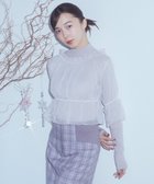 【アースミュージックアンドエコロジー/earth music&ecology】のSET2点リブニットインナー+チュールプルオーバー Light Gray|ID: prp329100004527961 ipo3291000000032018661