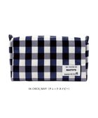 【ルートート/ROOTOTE】の1031【ポーチ】WR.ポーチ.ラミネート-Q 04:チェック・ネイビー|ID: prp329100004528013 ipo3291000000033648944