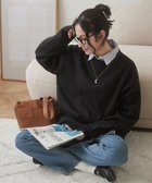 【ウィゴー/WEGO】の【ユニセックス着用ITEM/MLサイズ展開】ミラノリブクルーネックプルオーバー ブラック|ID: prp329100004528028 ipo3291000000032656487