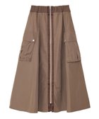【グリーンパークス/Green Parks】の・SUGAR SPOON ミリタリーフレアスカート Brown|ID: prp329100004528046 ipo3291000000033067763