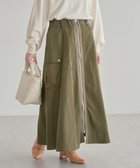 【グリーンパークス/Green Parks】の・SUGAR SPOON ミリタリーフレアスカート Khaki|ID: prp329100004528046 ipo3291000000033067764