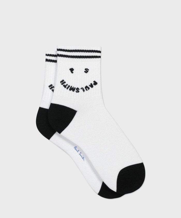 【ポール スミス/Paul Smith】のHappy ソックス インテリア・キッズ・メンズ・レディースファッション・服の通販 founy(ファニー) https://founy.com/ ファッション Fashion レディースファッション Fashion for Women ソックス&靴下 Socks & Hosiery レッグウェア・ストッキング Legwear & Hosiery グラフィック Graphic, Graphic Design スポーティ Sporty, Casual Athletic ソックス Socks, Hosiery |ID: prp329100004528051 ipo3291000000032725752