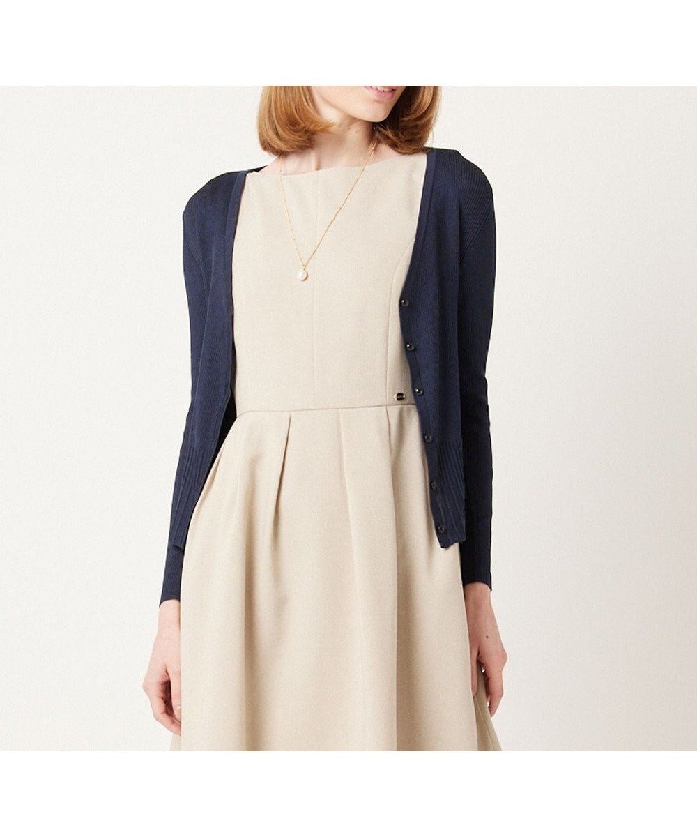 【トッカ/TOCCA】のAJISAI CARDIGAN カーディガン インテリア・キッズ・メンズ・レディースファッション・服の通販 founy(ファニー) ファッション Fashion レディースファッション Fashion for Women トップス・カットソー Cut & Sew Tops カーディガン・羽織り Layered Style Cardigans 2024年 2024 2024春夏・S/S Spring/Summer 2024 SS24 おすすめ Recommended / Our Picks カーディガン Cardigan, Knitwear コンパクト Compact, Small Size ドレス Dress, One-Piece 夏 Summer 定番 Standard, Basic Item 春 Spring S/S・春夏 SS, Spring/Summer, Warm Season ネイビー系|ID: prp329100004528064 ipo3291000000034757672