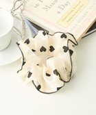 【ウィゴー/WEGO】のL総柄ハートシュシュ オフホワイト|ID: prp329100004528079 ipo3291000000032274530