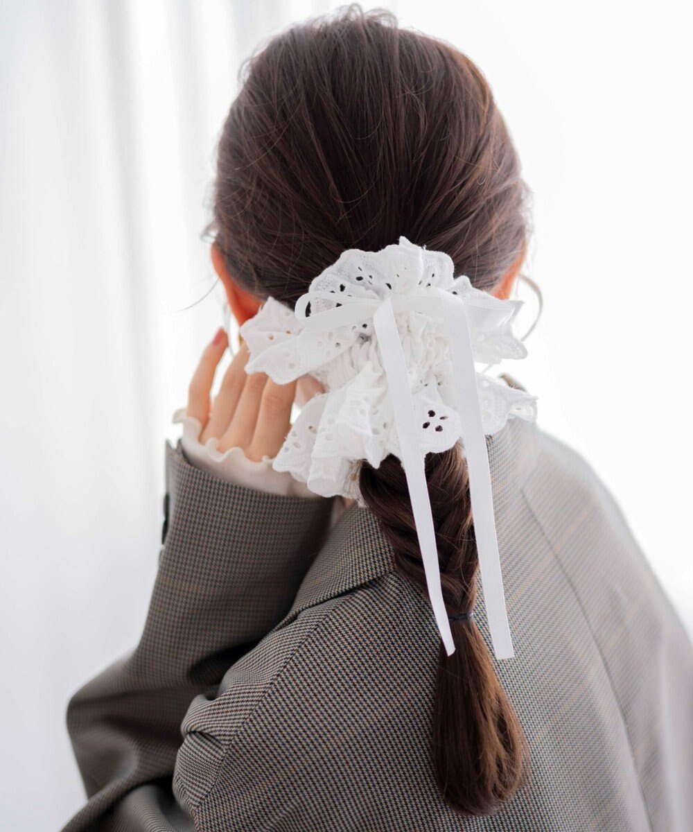 【ウィゴー/WEGO】のLリボン付きレースシュシュ 人気、トレンドファッション・服の通販 founy(ファニー) ファッション Fashion レディースファッション Fashion for Women シュシュ&ヘアアクセ/ヘアアレンジ Scrunchies & Hair Accessories アクセサリー Fashion Accessories スマホ Smartphone, Mobile Device ドレス Dress, One-Piece ハーフ Half, Half-Length ヘアアクセ Hair Accessory, Hair Clip リボン Ribbon, Bow レース Lace, Lace Fabric 結婚式 Wedding other-1|ID: prp329100004528084 ipo3291000000033683561