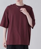 【ウィゴー/WEGO】の【ユニセックス着用ITEM/綿100%/SMLXLサイズ】ビックコットンT ワイン|ID: prp329100004528103 ipo3291000000032019258