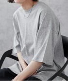 【ウィゴー/WEGO】の【ユニセックス着用ITEM/綿100%/SMLXLサイズ】ビックコットンT 杢グレー|ID: prp329100004528103 ipo3291000000032019272