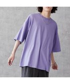 【ウィゴー/WEGO】の【ユニセックス着用ITEM/綿100%/SMLXLサイズ】ビックコットンT ライトパープル|ID: prp329100004528103 ipo3291000000032480065