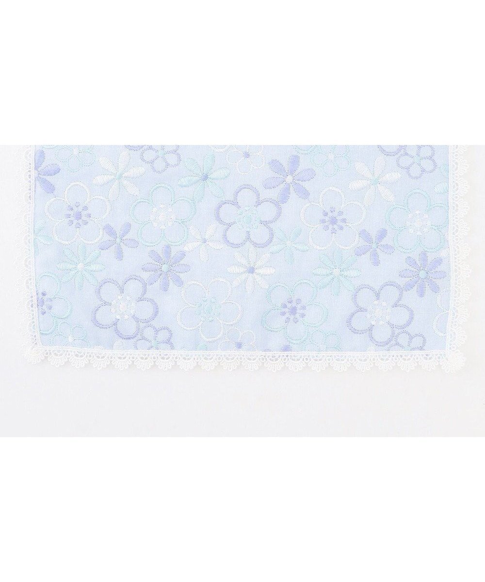 【トッカ/TOCCA】のFIVE PETALS GAUZECHIEF ハンカチ インテリア・キッズ・メンズ・レディースファッション・服の通販 founy(ファニー) 　ファッション　Fashion　レディースファッション　WOMEN　財布　Wallets　おすすめ　Recommend　エレガント 上品　Elegant　ギフト プレゼント　Gift Present　タオル　Towel　ハンカチ　Handkerchief　ハンド　Hand　財布　Wallet　スカイブルー系|ID: prp329100004528119 ipo3291000000032019321