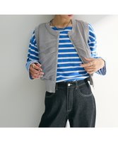 【グリーンパークス/Green Parks】のチュールドッキングニットzipベスト 人気、トレンドファッション・服の通販 founy(ファニー) ファッション Fashion レディースファッション WOMEN アウター Coat Outerwear トップス・カットソー Tops/Tshirt ニット Knit Tops ベスト/ジレ Gilets/Vests おすすめ Recommend コンパクト Compact シンプル Simple ジップアップ Zip Up チュール Tulle フェミニン Feminine フォルム Form ベスト Vest ポケット Pocket 夏 Summer 春 Spring S/S・春夏 Ss・Spring/Summer |ID:prp329100004528137