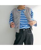 【グリーンパークス/Green Parks】のチュールドッキングニットzipベスト Gray|ID: prp329100004528137 ipo3291000000032019395