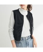 【グリーンパークス/Green Parks】のチュールドッキングニットzipベスト Black|ID: prp329100004528137 ipo3291000000032019397