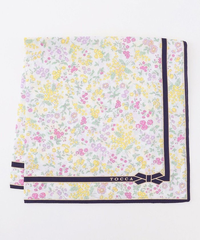 【トッカ/TOCCA】のDANCING MIMOSA HANDKERCHIEF ハンカチ インテリア・キッズ・メンズ・レディースファッション・服の通販 founy(ファニー) https://founy.com/ ファッション Fashion レディースファッション WOMEN 財布 Wallets シンプル Simple タオル Towel ハンカチ Handkerchief ハンド Hand リボン Ribbon 財布 Wallet |ID: prp329100004528146 ipo3291000000032019432