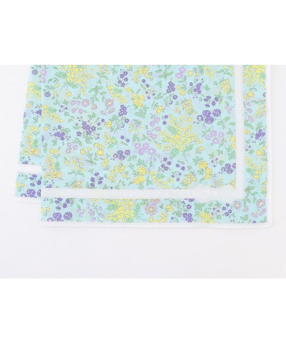 【トッカ/TOCCA】のDANCING MIMOSA HANDKERCHIEF ハンカチ インテリア・キッズ・メンズ・レディースファッション・服の通販 founy(ファニー) 　ファッション　Fashion　レディースファッション　WOMEN　財布　Wallets　シンプル　Simple　タオル　Towel　ハンカチ　Handkerchief　ハンド　Hand　リボン　Ribbon　財布　Wallet　スカイブルー系|ID: prp329100004528146 ipo3291000000032019437