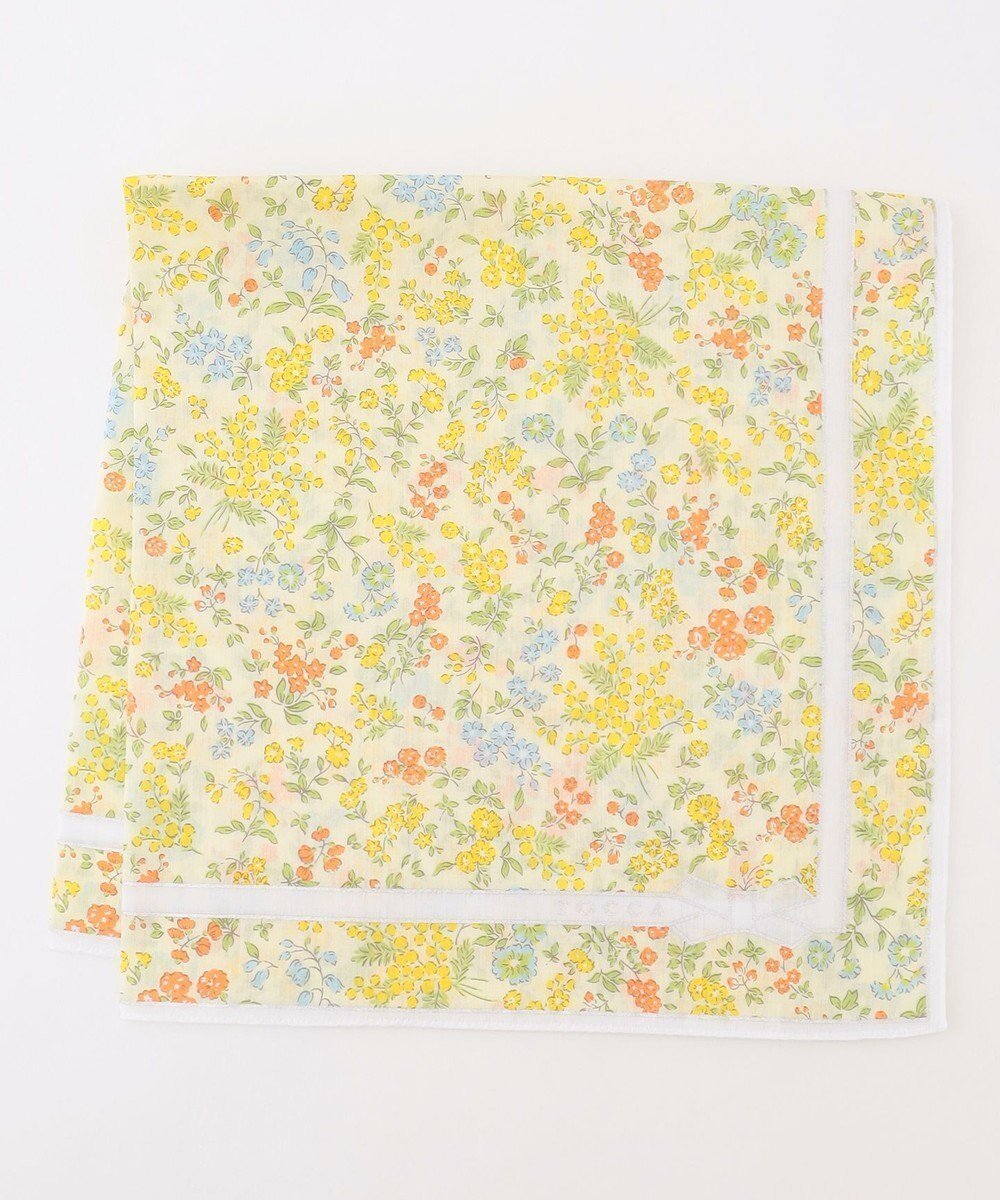 【トッカ/TOCCA】のDANCING MIMOSA HANDKERCHIEF ハンカチ インテリア・キッズ・メンズ・レディースファッション・服の通販 founy(ファニー) 　ファッション　Fashion　レディースファッション　Fashion for Women　ミニ財布・二つ折り財布　Wallets & Card Cases　シンプル　Simple, Minimal　タオル　Towel, Bath Towel　ハンカチ　Handkerchief, Hanky　ハンド　Hand, Handmade　リボン　Ribbon, Bow　財布　Wallet, Purse　イエロー系|ID: prp329100004528146 ipo3291000000033592027