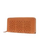 【ゲンテン/genten】のカットワーク ラウンド長財布 チャ|ID: prp329100004528166 ipo3291000000032019527