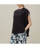【23区/NIJYUSANKU】の【SACRA】ハイゲージクロス カットソー 人気、トレンドファッション・服の通販 founy(ファニー) ファッション Fashion レディースファッション WOMEN トップス・カットソー Tops/Tshirt シャツ/ブラウス Shirts/Blouses ロング / Tシャツ T-Shirts カットソー Cut and Sewn 春 Spring カッティング Cutting カットソー Cut And Sew コレクション Collection ドレープ Drape ミックス Mix S/S・春夏 Ss・Spring/Summer 夏 Summer 2024年 2024 2024春夏・S/S Ss,Spring/Summer,2024 thumbnail ブラック系|ID: prp329100004528212 ipo3291000000032019714