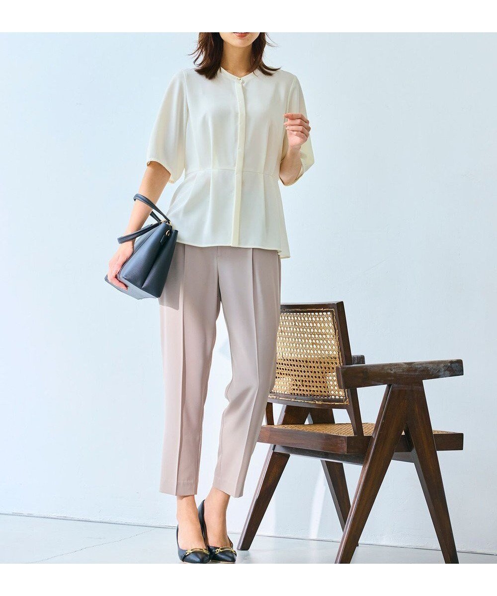 【エニィ スィス/any SiS】の【接触冷感・UVカット・速乾】コンフォートビューティサテン パンツ インテリア・キッズ・メンズ・レディースファッション・服の通販 founy(ファニー) ファッション Fashion レディースファッション Fashion for Women パンツ Pants & Trousers シンプル Simple, Minimal センター Center, Center Line A/W・秋冬 Autumn/Winter おすすめ Recommended / Our Picks 夏 Summer エレガント 上品 Elegant ビジネス 仕事 通勤 Business / Work / Commuting ベージュ|ID: prp329100004528218 ipo3291000000034398510