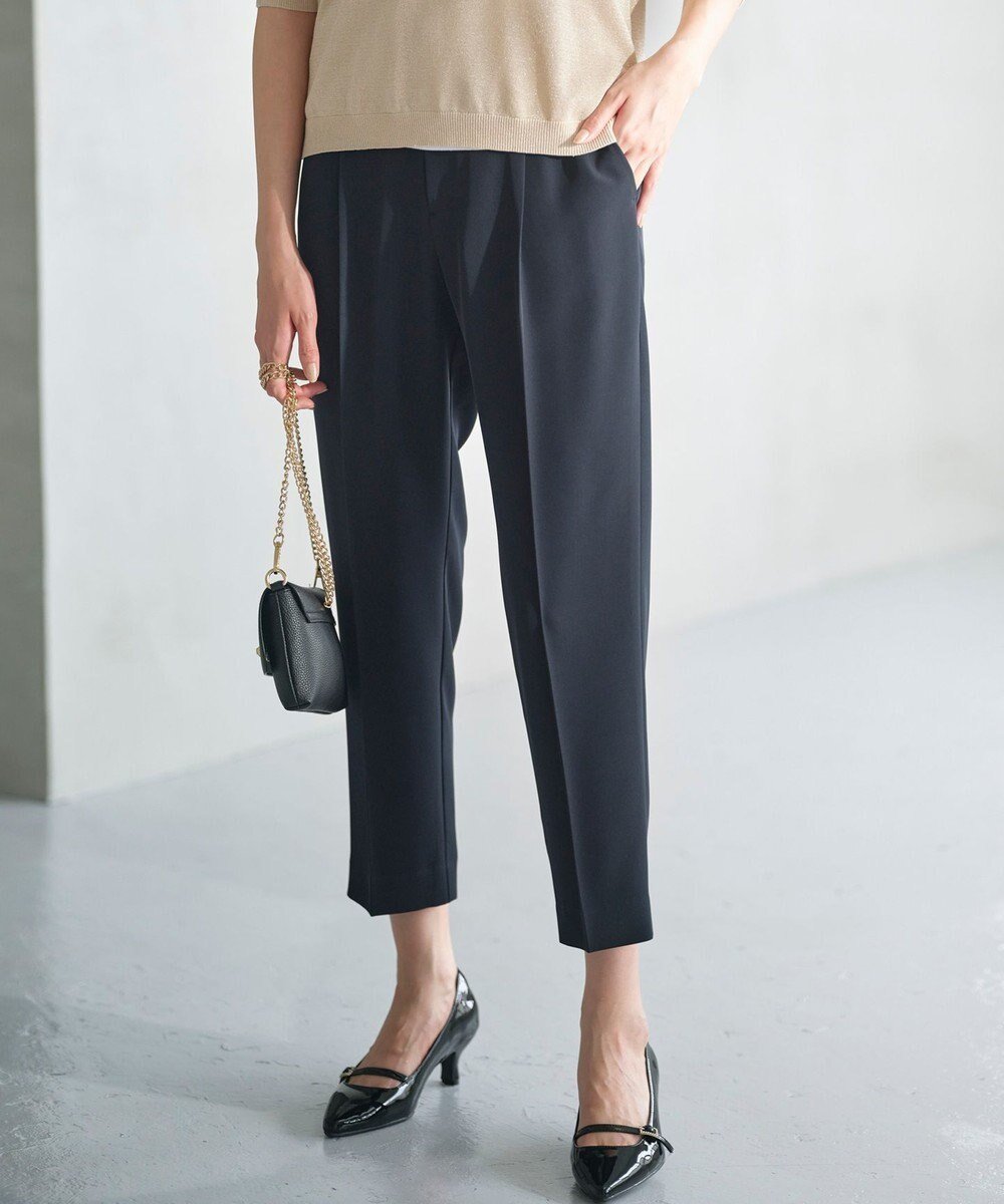 【エニィ スィス/any SiS】の【接触冷感・UVカット・速乾】コンフォートビューティサテン パンツ インテリア・キッズ・メンズ・レディースファッション・服の通販 founy(ファニー) ファッション Fashion レディースファッション Fashion for Women パンツ Pants & Trousers シンプル Simple, Minimal センター Center, Center Line A/W・秋冬 Autumn/Winter おすすめ Recommended / Our Picks 夏 Summer エレガント 上品 Elegant ビジネス 仕事 通勤 Business / Work / Commuting ネイビー|ID: prp329100004528218 ipo3291000000034398512