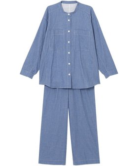 【ワコール 睡眠科学/wacoal suimin】のパジャマ 長袖 長ズボン 綿100%(本体) レディース YDX511 睡眠科学/ワコール 人気、トレンドファッション・服の通販 founy(ファニー) ファッション Fashion レディースファッション WOMEN トップス・カットソー Tops/Tshirt スタイリッシュ Stylish デニム Denim 長袖 Long Sleeve パジャマ Pajamas パターン Pattern ボトム Bottom |ID:prp329100004528224