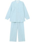 【ワコール 睡眠科学/wacoal suimin】のパジャマ 長袖 長ズボン 綿100%(本体) レディース YDX511 睡眠科学/ワコール サックス|ID: prp329100004528224 ipo3291000000032405096